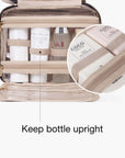 Bonchemin Stripes Space Saver Toiletry Bag