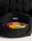 design large travel diaper backpack black