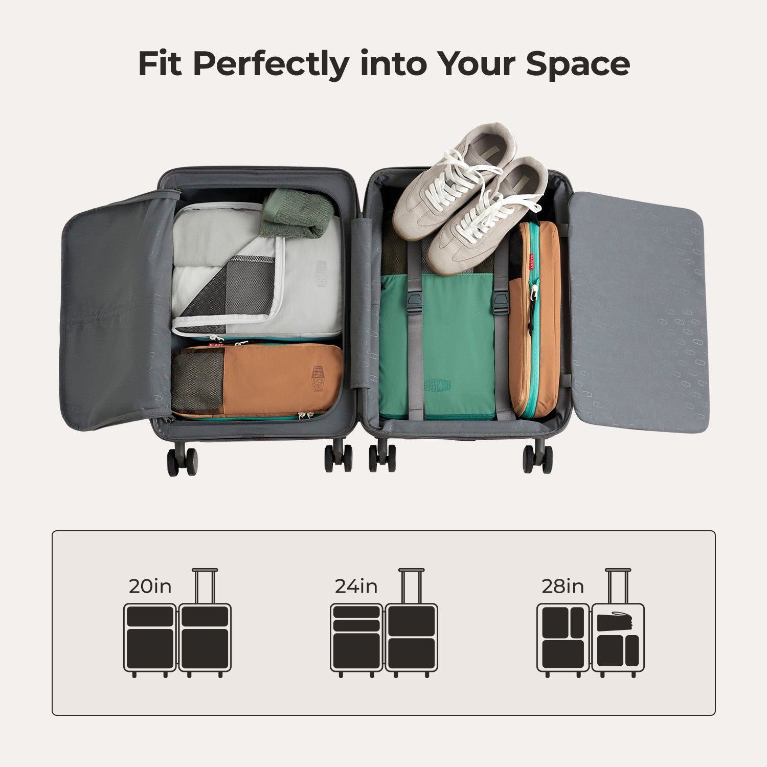 Blast Packing Cubes